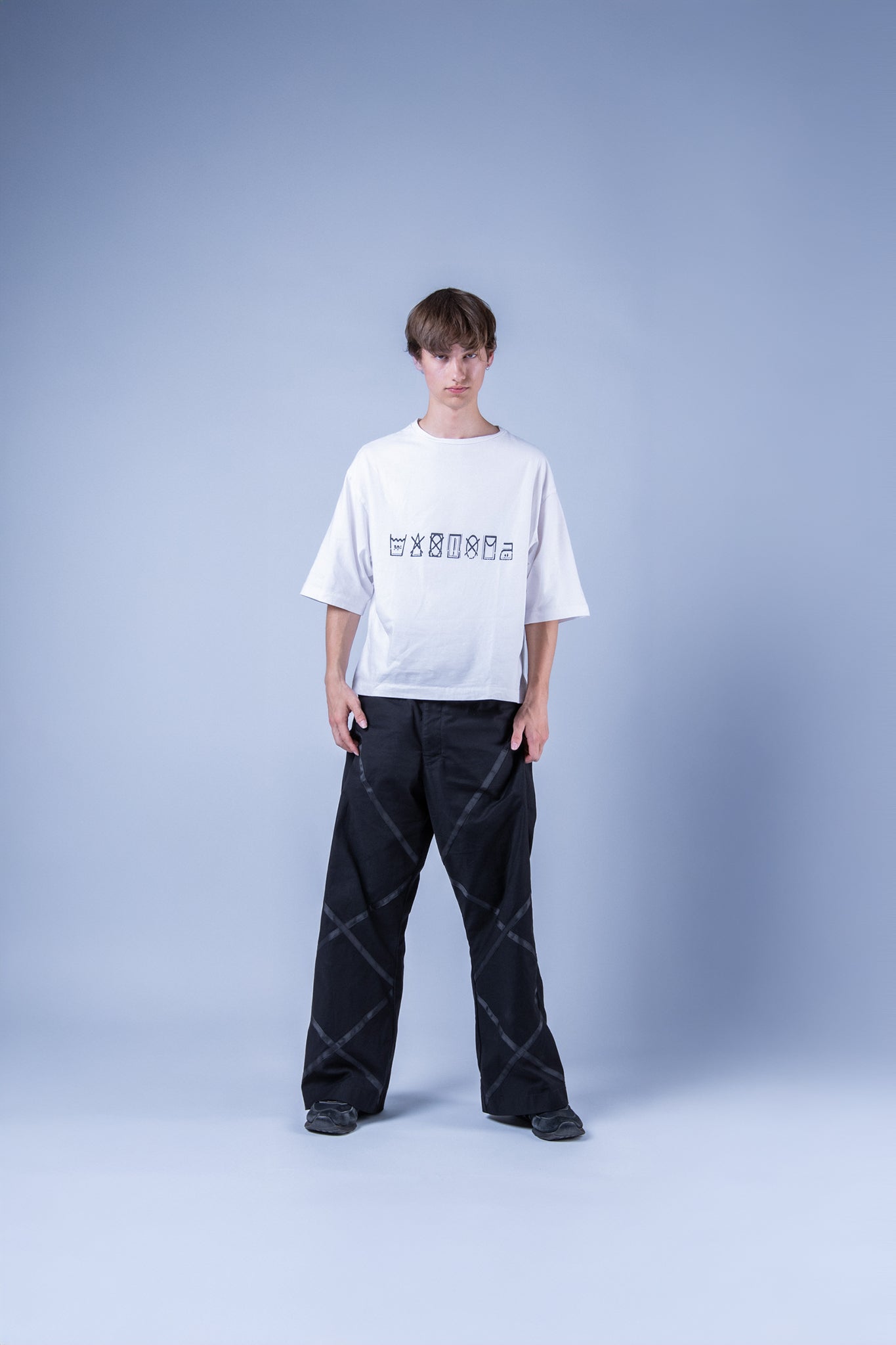 x shape pants