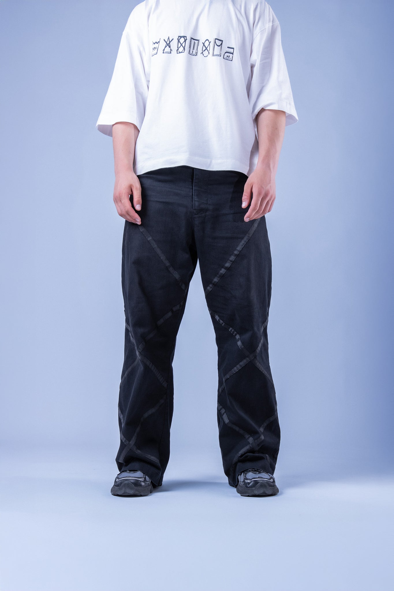 x shape pants